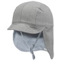 Tigo Kids Cap with Neck Protection by maximo grey-mottled