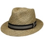 Tricolour Band Trilby Straw Hat by Lierys nature