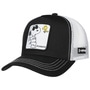 Snoopy Peanuts Trucker Cap by Capslab black-white