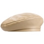 Classic Leather Women´s Beret by Lierys beige