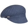 Cashmere Newsboy Cap by Seeberger denim