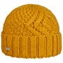 Salvirola Beanie Hat with Cuff by Seeberger mustard