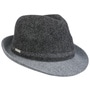 Sabetha Trilby Milled Wool Hat by Seeberger anthracite