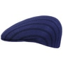 Twist Stripe 504 Flat Cap by Kangol navy
