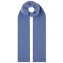 Uni Merino Knit Scarf by Lierys blue