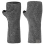 Uni Merino Wrist Warmers by Lierys grey