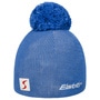 Pompon Skipool Beanie Hat by Eisbär blue