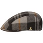 Mattrick Wool Check Flat Cap by Lierys brown