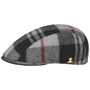 Mattrick Wool Check Flat Cap by Lierys black
