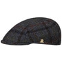 Harris Tweed Flat Cap by Lierys Gold blue