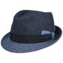 Classic Twotone Trilby Wool Hat by Lierys blue