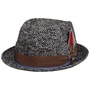 Bertonico Herringbone Player Wool Hat by Lierys blue