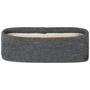 Classic Mono Headband by Lierys dark grey