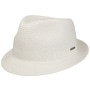 Dawson Toyo Trilby Straw Hat by Stetson white