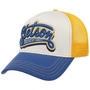 Lettering Trucker Cap by Stetson blue-yellow