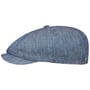 Vilonia 8 Panel Flat Cap by Lierys blue-mottled
