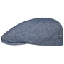 Lecoma Linen Flat Cap by Lierys blue-mottled