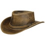 Irving Cowhide Western Hat by Scippis brown