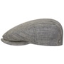 Classic Driver Herringbone Flat Cap by Lierys blue