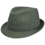 Shetland Wool Trilby Hat by Lierys light green