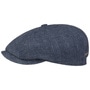 Hatteras Brinkley Flat Cap by Stetson blue-mottled