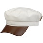 Peabody Uni Cotton Fisherman´s Cap by Stetson white