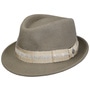 Janvell Trilby Wool Hat by Lierys taupe