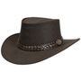 Wallaroo Leather Hat by Scippis brown