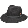 Gedeon Plus Traveller Wool Hat by Mayser anthracite-mottled