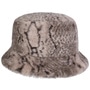 Ella Rosé Bucket Fake Fur Cloth Hat by Mayser rose