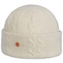 Joyce Cable Knit Beanie Hat by Mayser cream white