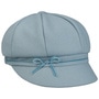 Fleece Newsboy Cap with Loop by bedacht turquoise
