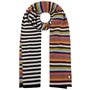 Colour Stripes Wool Scarf by bedacht mixed colours