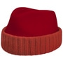 Wool Hat with Cuff by bedacht red