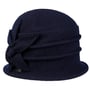 Maliva Milled Wool Hat by McBURN navy