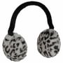 Fake Fur Ear Warmers by McBURN light grey