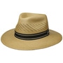 Vented Crown Traveller Panama Hat by Stetson beige