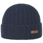 Haakon Beanie Hat with Cuff by Barts navy