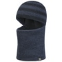 Twotone Stripes Kids Balaclava by maximo navy