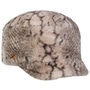 Fijara Fake Fur Newsboy Cap by Mayser rose