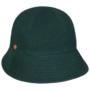 Gerda Pascal Asym Brim Wool Hat by Mayser dark green