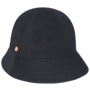 Gerda Pascal Asym Brim Wool Hat by Mayser navy
