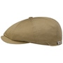 Hatteras Hertford Flat Cap by Stetson khaki