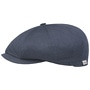 Hatteras Hertford Flat Cap by Stetson navy