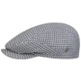 Reynoldsville Houndstooth Flat Cap by Lierys beige-blue