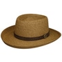 Gambler Toyo Straw Hat by Stetson nature-brown
