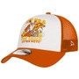 9Forty Hot Sauce Trucker Cap by New Era orange