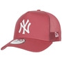 9Forty AF League Ess Yankees Cap by New Era coral