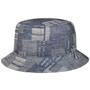 Sunbury Jacquard Bucket Cloth Hat by Lierys blue