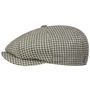 Reynoldsville Houndstooth Newsboy Cap by Lierys beige-green